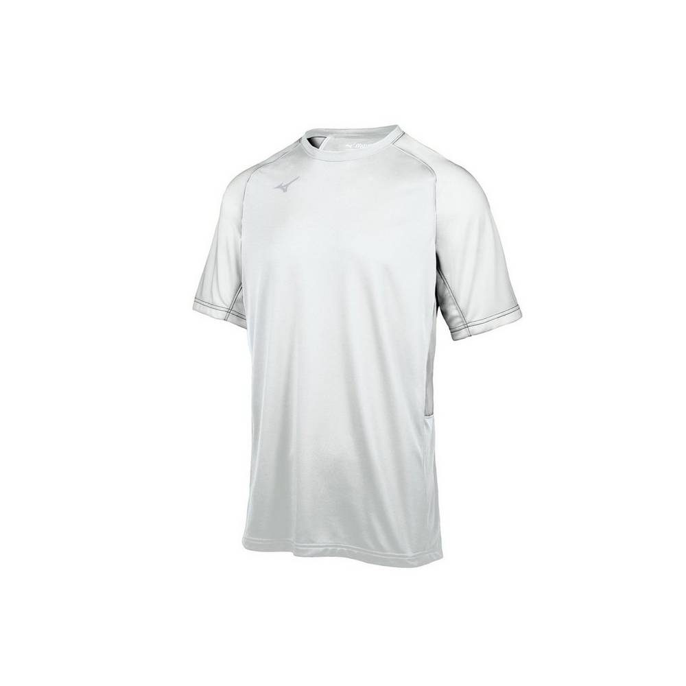 Mizuno Men's Aerolite Crew Baseball Jersey White (350751-YNK)